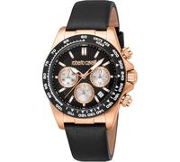 Roberto Cavalli Orologio Analogico al Quarzo Uomo con Cinturino in Pelle RC5G135L0045