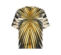 Roberto Cavalli - Ray Of Gold Print T-Shirt - - Tops - Uomo - Multicolore - L