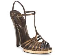 Roberto Cavalli Sandali con tacco QDS627-PM027 in Oro 40
