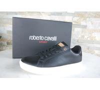 ROBERTO CAVALLI SPORT 45 Sneakers Scarpe Nere NUOVE Ex Prezzo Consigliato 295 €