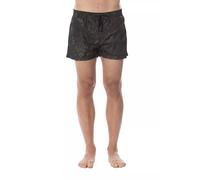 Roberto Cavalli Sport Army Polyester Men's Swimwear - IT48 | M