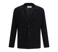 Roberto Collina - Giacca in Maglia con Rever - - Jackets - Uomo - Nero - S