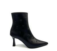 Roberto Festa - Stivaletto alla Caviglia in Pelle Nera con Borchie - - Shoes - Donna - Nero - 36 EU