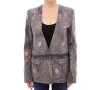 Roberto Fragata Multicolor Silk Floral Cotton Blazer - IT40|S