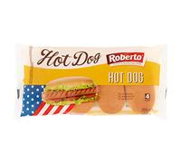 Roberto Panini Per Hot Dog 4 Panini, 250g