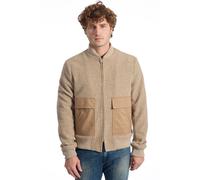 Roberto Pepe Luxury Beige Wool Men Jacket - IT48 | M