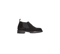 Roberto Pepe Luxury Black Calfskin Men Boot - EU42/US9