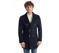 Roberto Pepe Luxury Blue Wool Men Jacket - IT48 | M