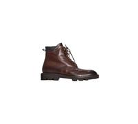 Roberto Pepe Luxury Brown Calfskin Men Boot - EU39/US6