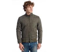 Roberto Pepe Luxury Green Eco Leather Men Jacket - IT48 | M