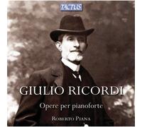 Opere Per Pianoforte - Giulio Ricordi (Audio Cd)