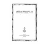 Roberto Ridolfi. Atti del Convegno di studi (Firenze, 15-16 novembre 1996)