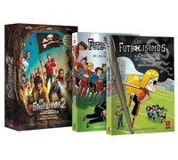 Roberto Santiago Enrique Lorenzo Pack película Los Futbolísimos (Tascabile)