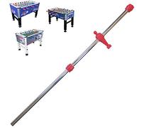 Roberto Sport Asta per Calcio Balilla telescopica rientrante 840x18 mm con Un ometto Rosso (Portiere) in Acciaio temperato ad Alta Resistenza. Adatta a Modelli Champion,Competition,PRO Winner