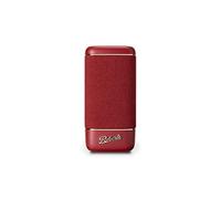 Roberts Beacon 335 altoparlante Bluetooth portatile, ricaricabile, autonomia 15 ore, due radiatori passivi di basso, amplificatore di basso, equalizzatore, accoppiamento stereo rosso baia