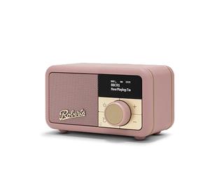 Roberts Revival Petite 2 Dab+/FM/Bluetooth con sveglia, colore: Rosa