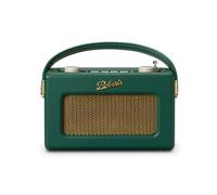 Roberts Revival Uno BT Dab+/FM/Bluetooth Radio Portatile Radio Sveglia, Verde Scuro