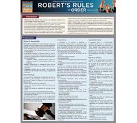 Robert's Rules of Order QuickStudy