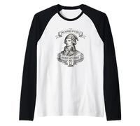 Robespierre L'incorruttibile Rivoluzione Francese Maglia con Maniche Raglan