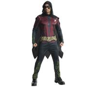 Robin Arkham Uomo Costume Supereroe Autorizzato Adulti Costume Batman
