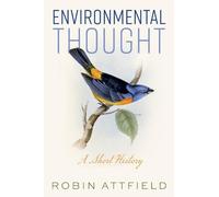 Robin Attfield Environmental Thought (Copertina rigida)