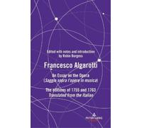 Robin Burgess FRANCESCO ALGAROTTI (Copertina rigida)