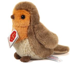 Robin By Teddy Hermann - Morbido Peluche Giocattolo Uccello - 15cm - 94171
