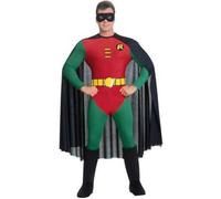 Robin Classico Adulti Autorizzato Ufficiale Supereroe Uomo Batman Costume