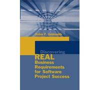 Robin F. Goldsm Discovering Real Business Requirements for So (Copertina rigida)