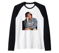 Robin Gibb del Bee Gees di Virginia Turbett Maglia con Maniche Raglan