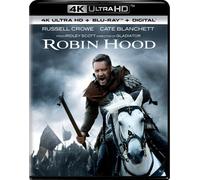 Robin Hood (4K UHD Blu-ray) Russell Crowe Cate Blanchett Max von Sydow