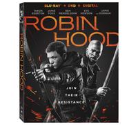 Robin Hood (Blu-ray) Taron Egerton Ben Mendelsohn Jamie Foxx Eve Hewson