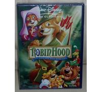 Robin Hood Classico Disney Nº 21 DVD Nuovo Sigillato Slipcover Animazione R2