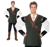 Robin Hood Costume Adulto Uomo Insegnanti World Libro Giorno Settimana Nuovo