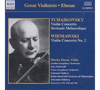Robin Hood Dell Orchestra of Phil Elman: Tchaikovsky/Wieniawski - Violin C (CD)