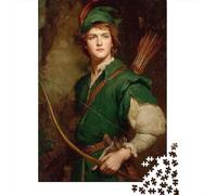 Robin Hood porta una borsa di faretre Puzzle Per Adulti || 38x26cm/1000pcs Puzzle Giochi Educativi,decorazioni Per La Casa