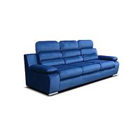 Robin Inspire Amber Divano 3 Posti Con Funzione Letto Divano Per Il Soggiorno Sofa Per La Camera Da Letto Divano 238 x 96 x 95 cm Tessuto Kronos Blu Scuro