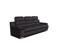 Robin Inspire Amber Divano 3 Posti Con Funzione Letto Divano Per Il Soggiorno Sofa Per La Camera Da Letto Divano 238 x 96 x 95 cm Tessuto Kronos Nero