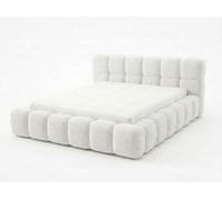 Robin Inspire Letto 140x200 Contenitore Imbottito Lunelle Monte Bianco