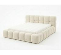 Robin Inspire Letto 140x200 Contenitore Imbottito Lunelle Monte Ecru