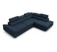 Robin Inspire Saturn Divano Letto Angolare 4 Posti Blu Navy Destro