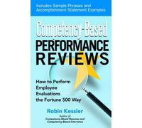 Robin Kessler Competency-Based Performance Reviews (Tascabile)