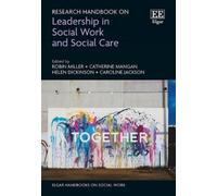 Robin Miller Research Handbook on Leadership in Social Work a (Copertina rigida)