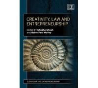 Robin Paul Malloy Creativity, Law and Entrepreneurship (Copertina rigida)