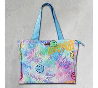 Robin Ruth Borsa A Spalla In Cotone E Poliestere Blu Chiaro OTG3010F