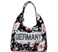 Robin Ruth Borsa A Spalla In Poliestere Nera E Rosa OTG3009S