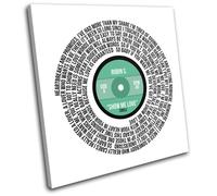 Robin S Show Me Love Song Lyrics Vinyl SINGLE TELA parete arte foto stampa