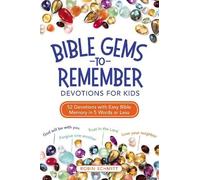 Robin Schmitt Bible Gems to Remember Devotions for Kids (Tascabile)