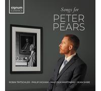 Robin Tritschler Songs for Peter Pears (CD) Album