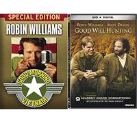 Robin Williams Good Morning Vietnam & Good Will Hunting Set [DVD] 2 Pack Bundle Double Feature Movie Set